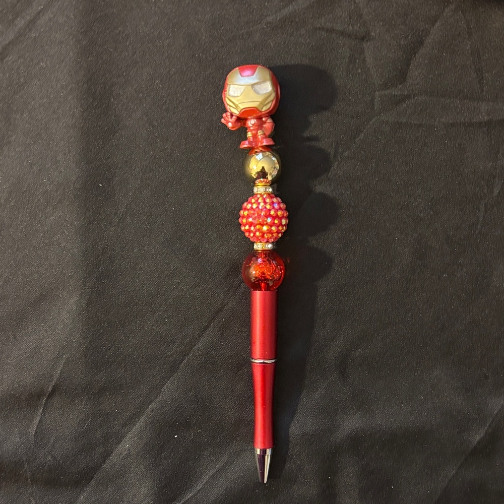 Handmade Marvel Doorable Iron Man Pen